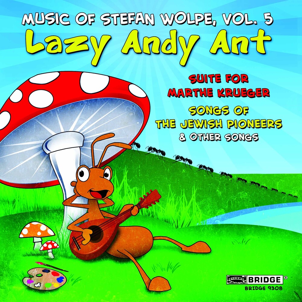 the album cover for Susan Grace - Music of Stefan Wolpe 5