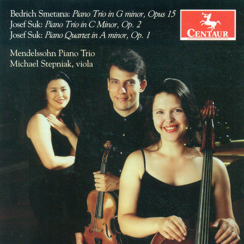 the album cover for Smetana/Suk - Piano Trios