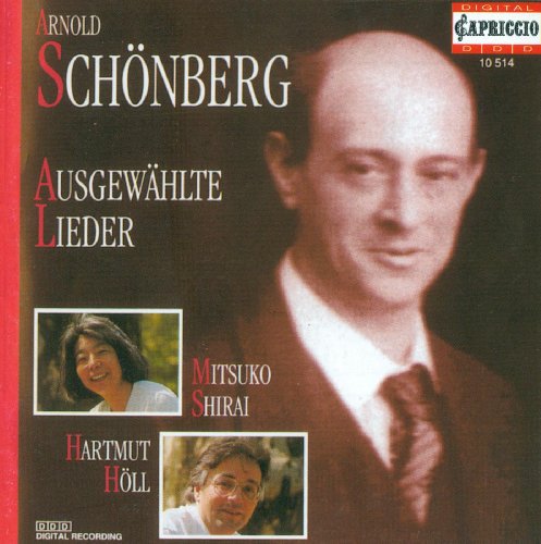 the album cover for Mitsuko Shirai - Selected Lieder