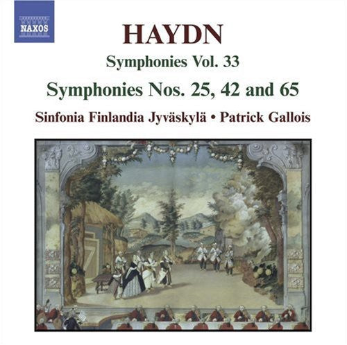 the album cover for Sinfonia Finlandia Jyväskylä - Symphonies Nos. 25 42 & 65 / Symphonies 33