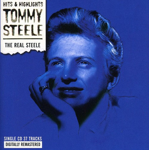 the album cover for Tommy Steele - Real Steele