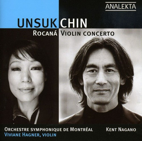 the album cover for Kent Nagano - Violin Concerto: Rocana Room of Light / Escape de