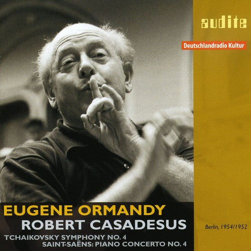 the album cover for Tchaikovsky/Saint-Saens - Symphony No. 4