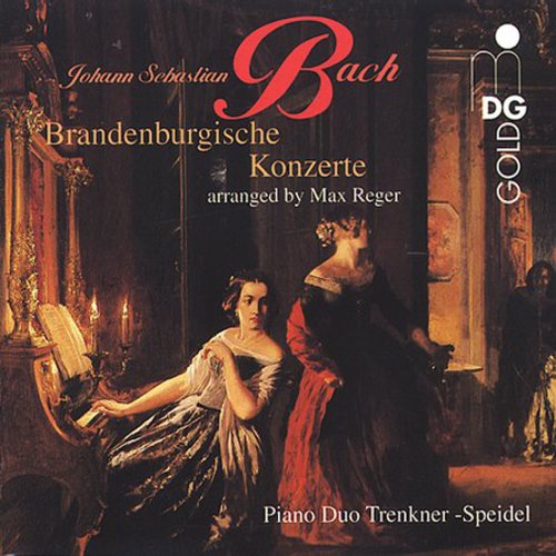 the album cover for J.S. Bach - Brandenburg Concerti 1-6
