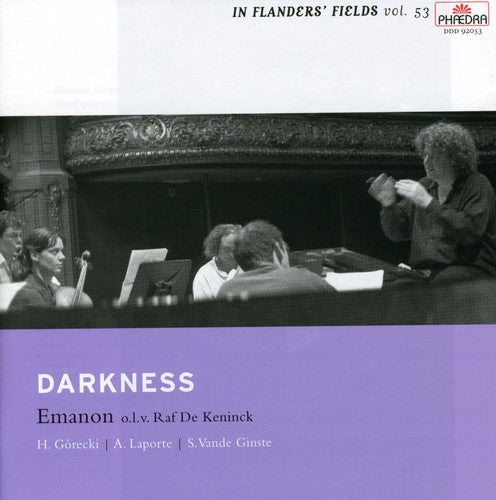 the album cover for Vande Ginste/Laporte/Gorecki - Kleines Requiem Fur Eine Polka / Litanie Epitaff