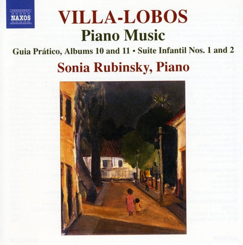 the album cover for Sonia Rubinsky - Piano Music 8