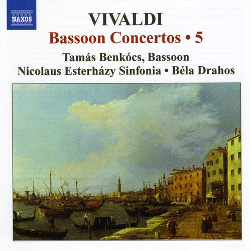 the album cover for Tamás Benkócs - Bassoon Concertos