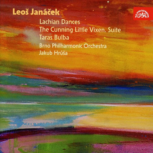 the album cover for Jakub Hrůša - Lachian Dances / Suite from Opera the Cunning