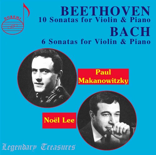 the album cover for Noel Lee - Complete Violin Sonatas of Beethoven & Bach