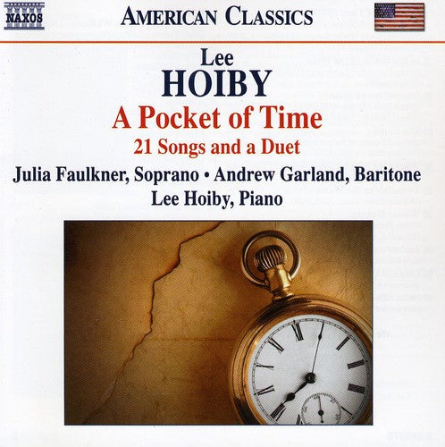 the album cover for L. Hoiby - Pocket of Time: 21 Songs & a Duet