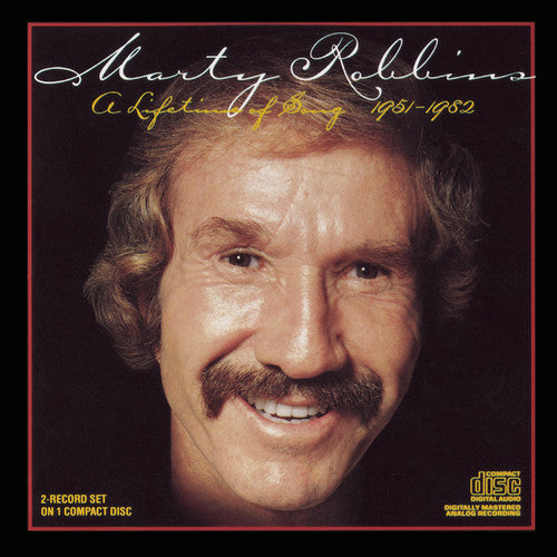 the album cover for Marty Robbins - Lifetime of Song 1951-1982