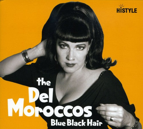 the album cover for The Del Moroccos - Blue Black Hair