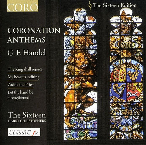 the album cover for Harry Christophers - Coronation Anthems
