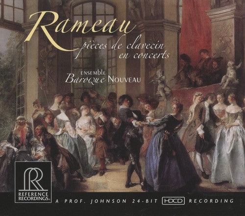 the album cover for Baroque Nouveau - Pieces de Clavecins en Concerts