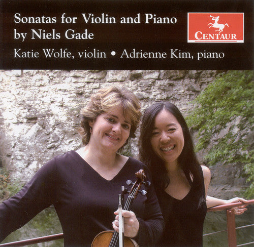 the album cover for Katie Wolfe - Sonatas for Violin