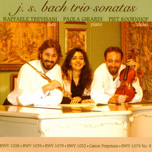 the album cover for Raffaele Trevisani - Trio Sonatas