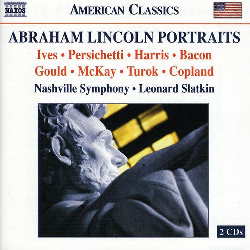 the album cover for Cantosvivos - Abraham Lincoln Portraits
