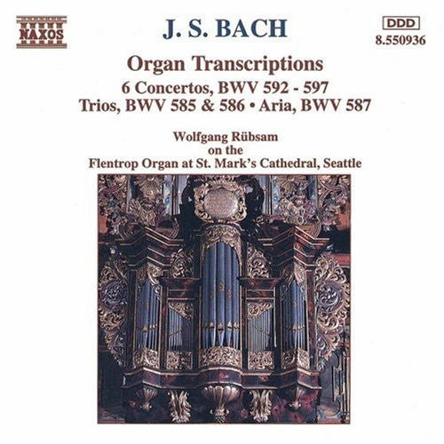 the album cover for Wolfgang Rübsam - Organ Transcriptions