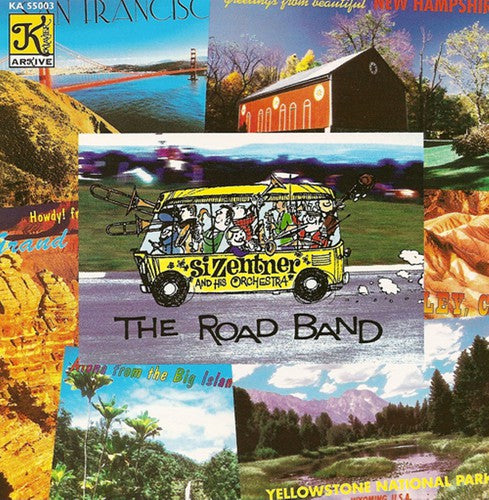 the album cover for Si Zentner - The Road Band