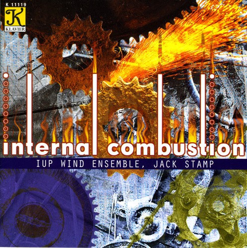 the album cover for Iup Wind Ensemble - Internal Combustion