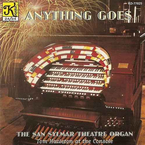 the album cover for Tom Hazelton - Anything Goes