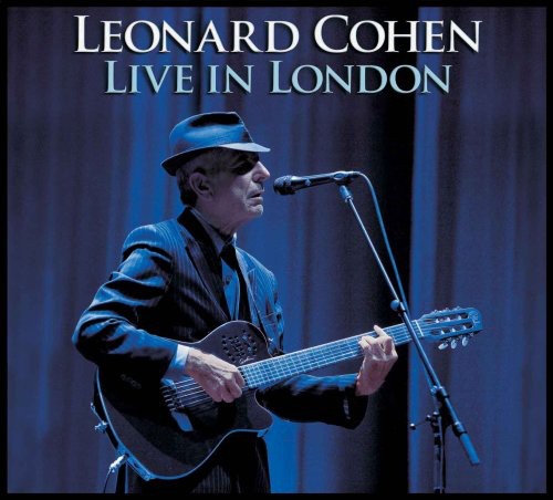 the album cover for Leonard Cohen - Live in London
