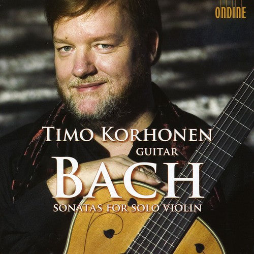 the album cover for Timo Korhonen - Sonatas for Solo Violin