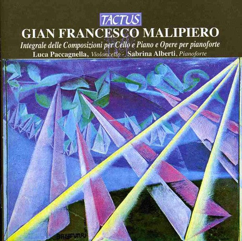 the album cover for Luca Paccagnella - Complete Works for Cello & Piano