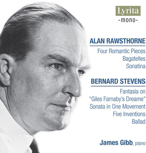the album cover for James Gibb - Piano Works