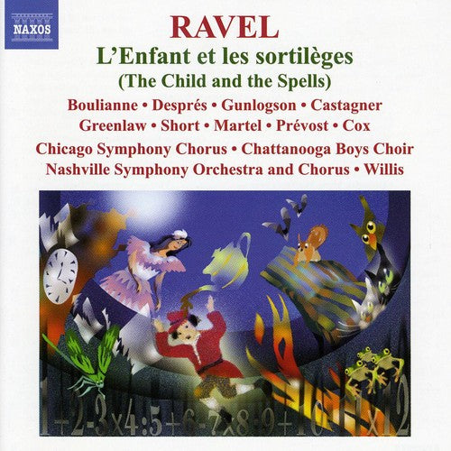 the album cover for Tchaikovsky/Debussy - L'enfant Et Les Sortileges