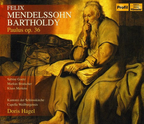 the album cover for B.F. Mendelssohn - Paulus Op 36
