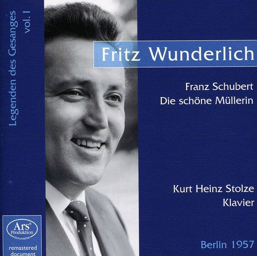 the album cover for Fritz Wunderlich - Die Schone Mullerin