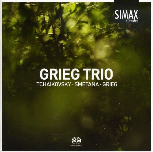 the album cover for Grieg Trio - Piano Trios / Andante Con Moto