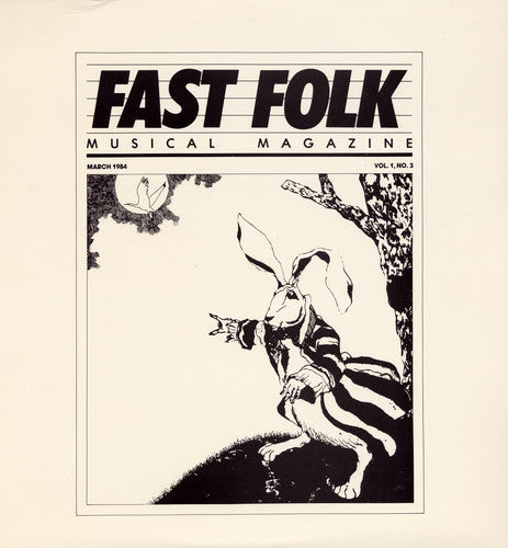 the album cover for Various Artists - Fast Folk Musical Magazine (3) 1 / Various