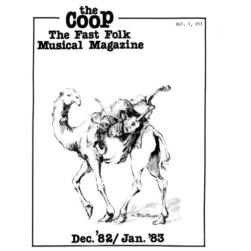 the album cover for Various Artists - Fast Folk Musical Magazine (11) 1 / Various