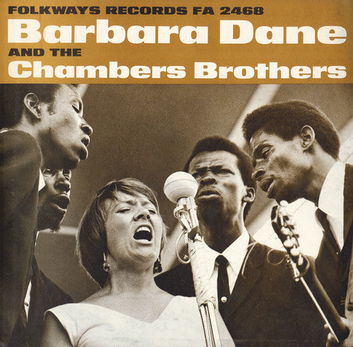 the album cover for Barbara Dane - Barbara Dane and the Chambers Brothers