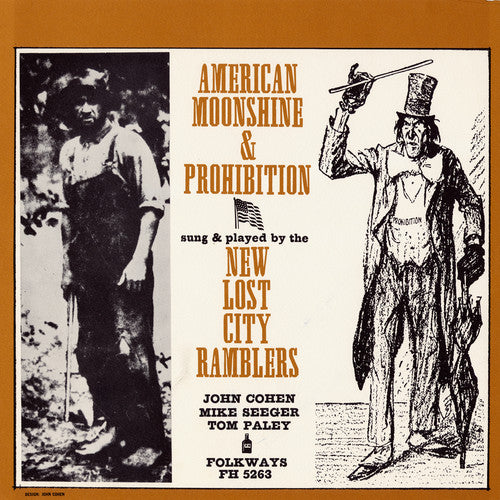 the album cover for The New Lost City Ramblers - American Moonshine and Prohibition Songs