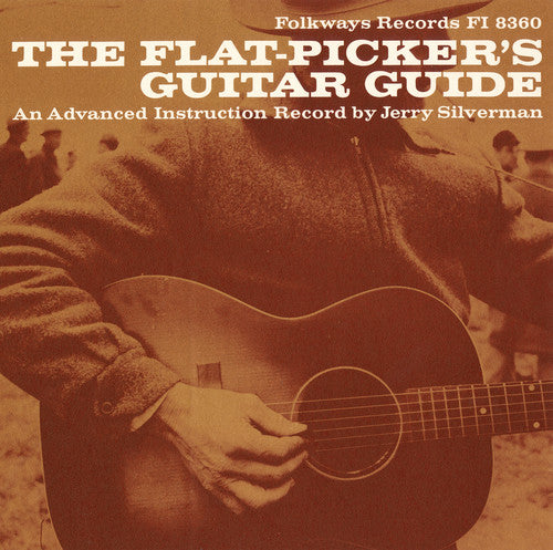 the album cover for Jerry Silverman - Flat-Picker's Guitar Guide: An Advanced Instructio