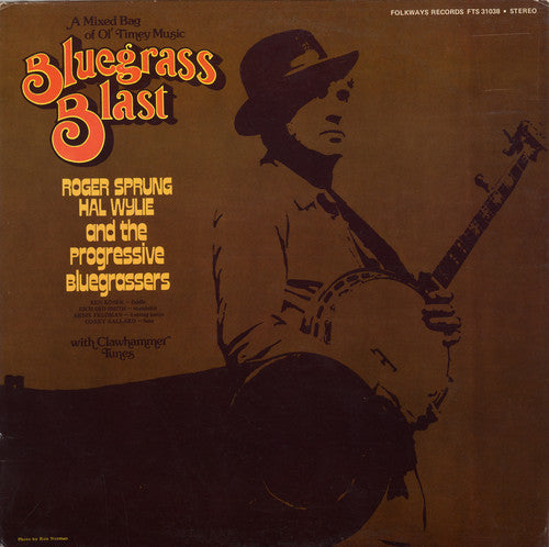 the album cover for Roger Sprung - Bluegrass Blast: A Mixed Bag of Ol' Timey Music