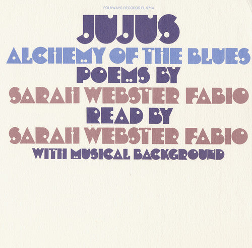 the album cover for Sarah Fabio Webster - Jujus Alchemy of the Blues