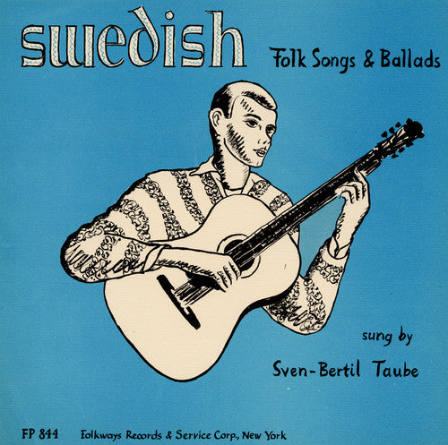 the album cover for Sven Taube -Bertil - Swedish Folk Songs and Ballads