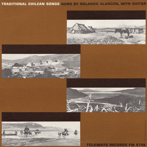 the album cover for Rolando Alarcón - Traditional Chilean Songs