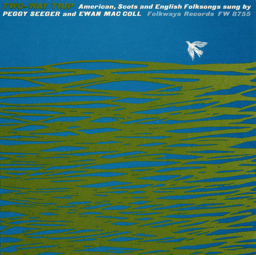 the album cover for Maccoll/Seeger - Two-Way Trip