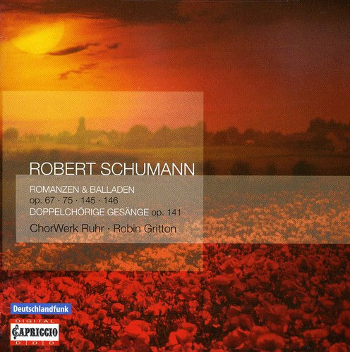 the album cover for Ruhr ChorWerk - Romanzen Und Balladen / 4 Doppelchorige Gesange