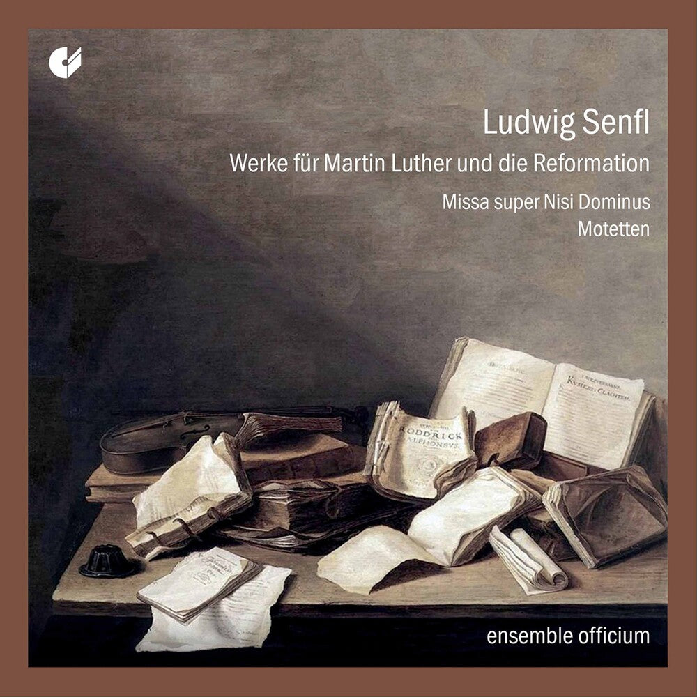 the album cover for Senfl / Rombach / Ensemble Officium - Works for the Reformation