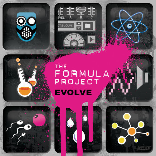 the album cover for The Formula Project - Evolve