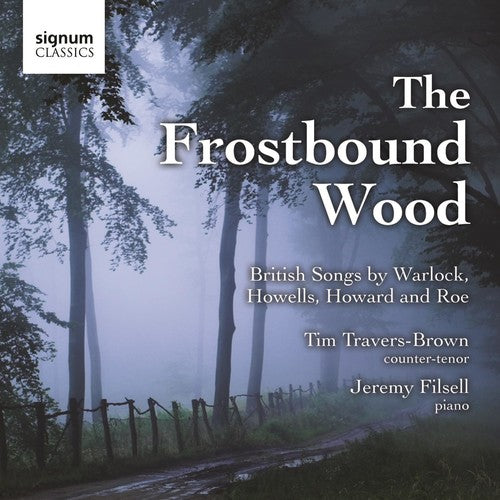 the album cover for Tim Travers-Brown - Frostbound Wood: British Songs