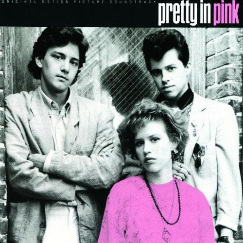 the album cover for Various Artists - Pretty in Pink (Original Motion Picture Soundtrack)