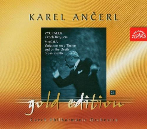 the album cover for Rehakova/Mrazova/Srubar/Ancerl - Ancerl Gold Edition 21: Czech Requiem