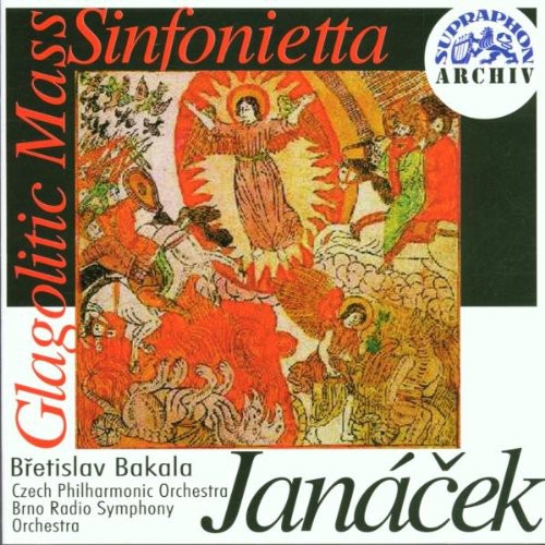 the album cover for Czech Po/Bakala - Sinfonietta / Glagolitic Mass